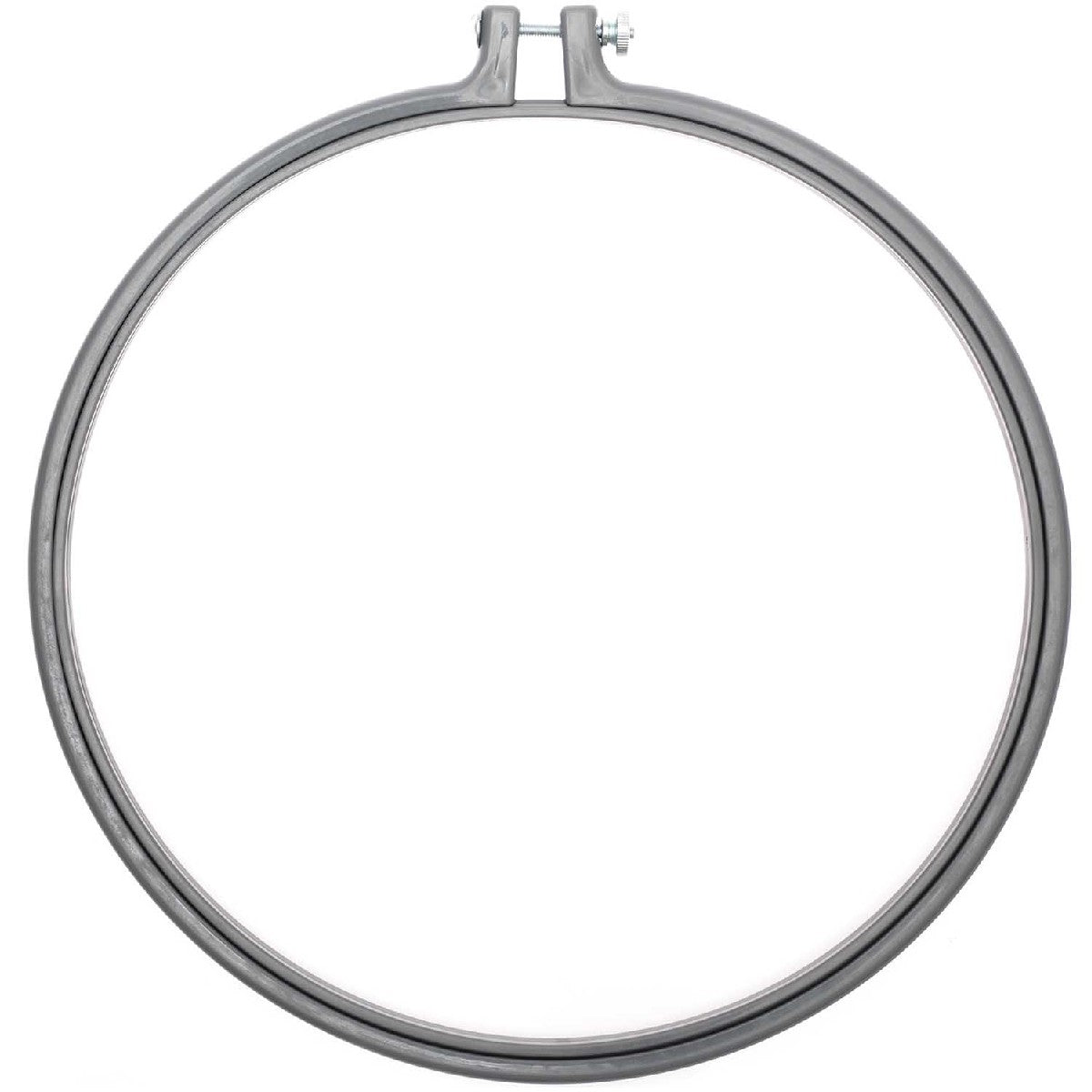 Borduurring kunststof - 25,4 cm - grijs
