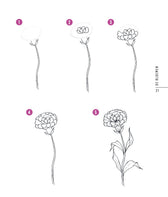 Boek - Stap voor stap bloemen leren tekenen