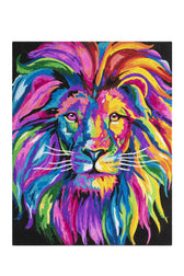 Schilderen op nummer - lion