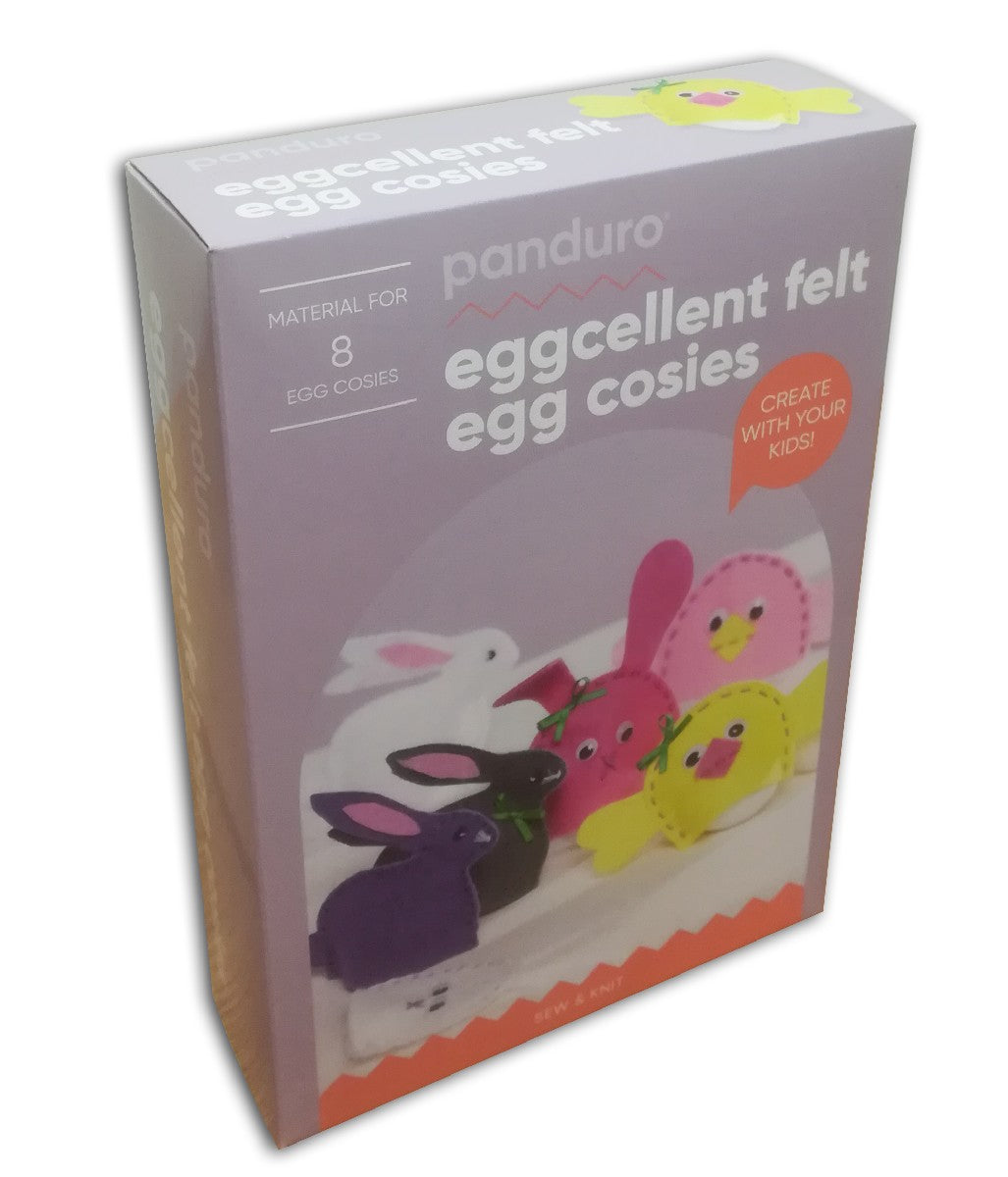 Panduro DIY kit - Eggcellent Felt Egg Cosies
