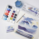 W&N Cotman Watercolour - pocketbox - skyscape