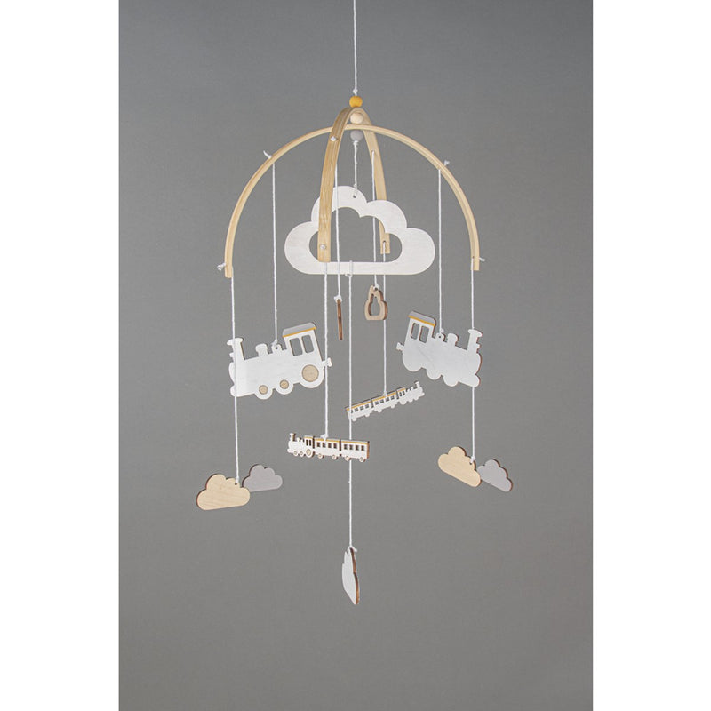 DIY kit - baby mobiel - trein