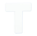Décopatch - staande letter - 12 cm - T