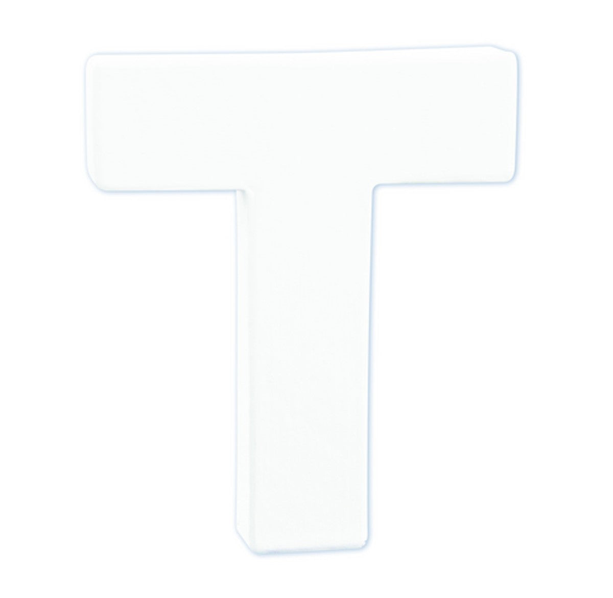 Décopatch - staande letter - 12 cm - T