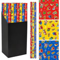 Sinterklaas cadeaupapier - 200x70 cm - assorti