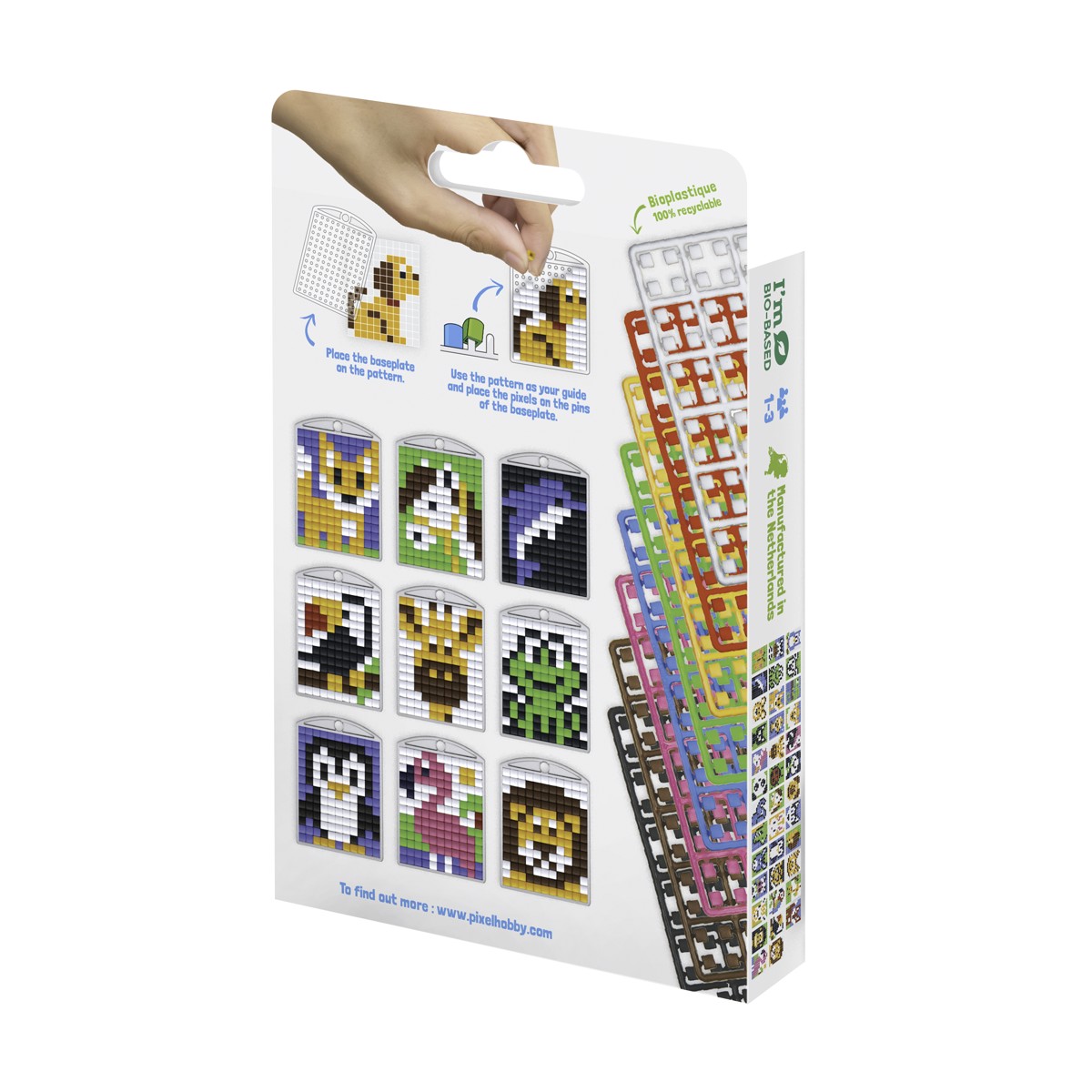 Pixelhobby medaillon set - dieren
