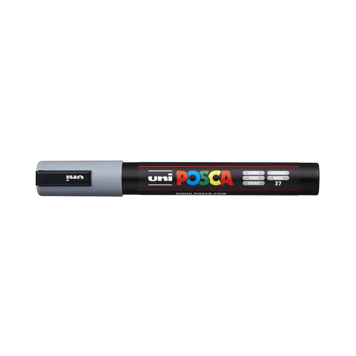 POSCA acrylmarker - medium PC-5M - 1,8-2,5 mm - grijs