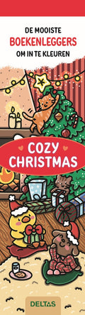 Kleurboek - boekenleggers - Cozy Christmas