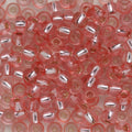 Rocailles - 6/0 - roze metaal kern