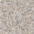 MIYUKI Delica kralen - 10/0 - DBM0041 Silver lined transparent gloss