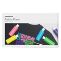 Panduro Fabric Paint - 5x 80 ml - bright