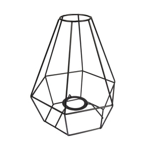 Metalen lampenkap frame - diamant - 20 cm