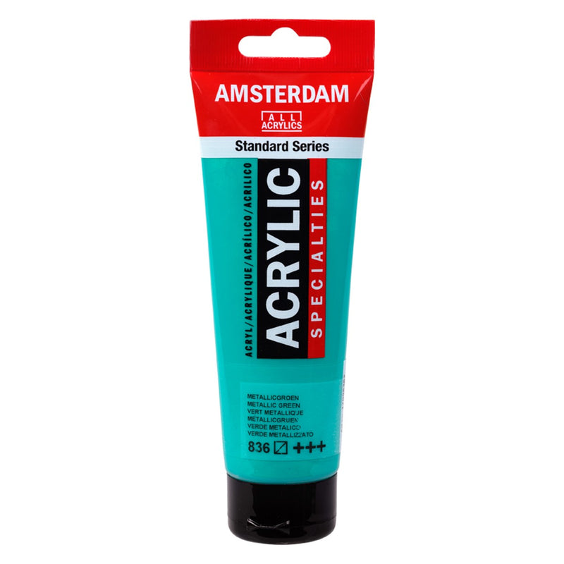 Amsterdam acrylverf - 120 ml - metallicgroen 836