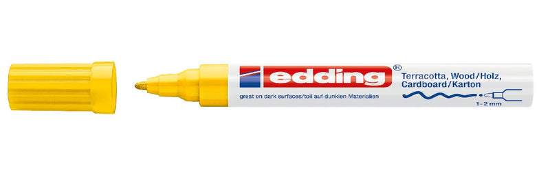 edding 4040 matlak marker - 1 tot 2 mm - geel