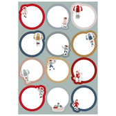 Sinterklaas cadeau stickers - 32 stuks