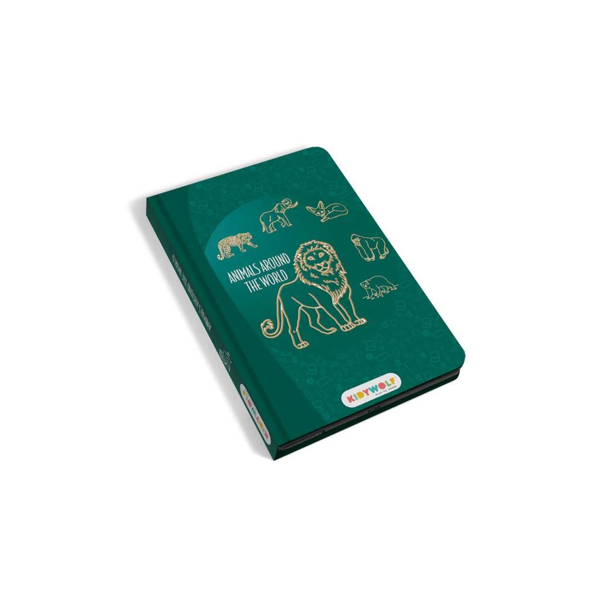 Kidydraw mini tekentablet - dieren over de hele wereld