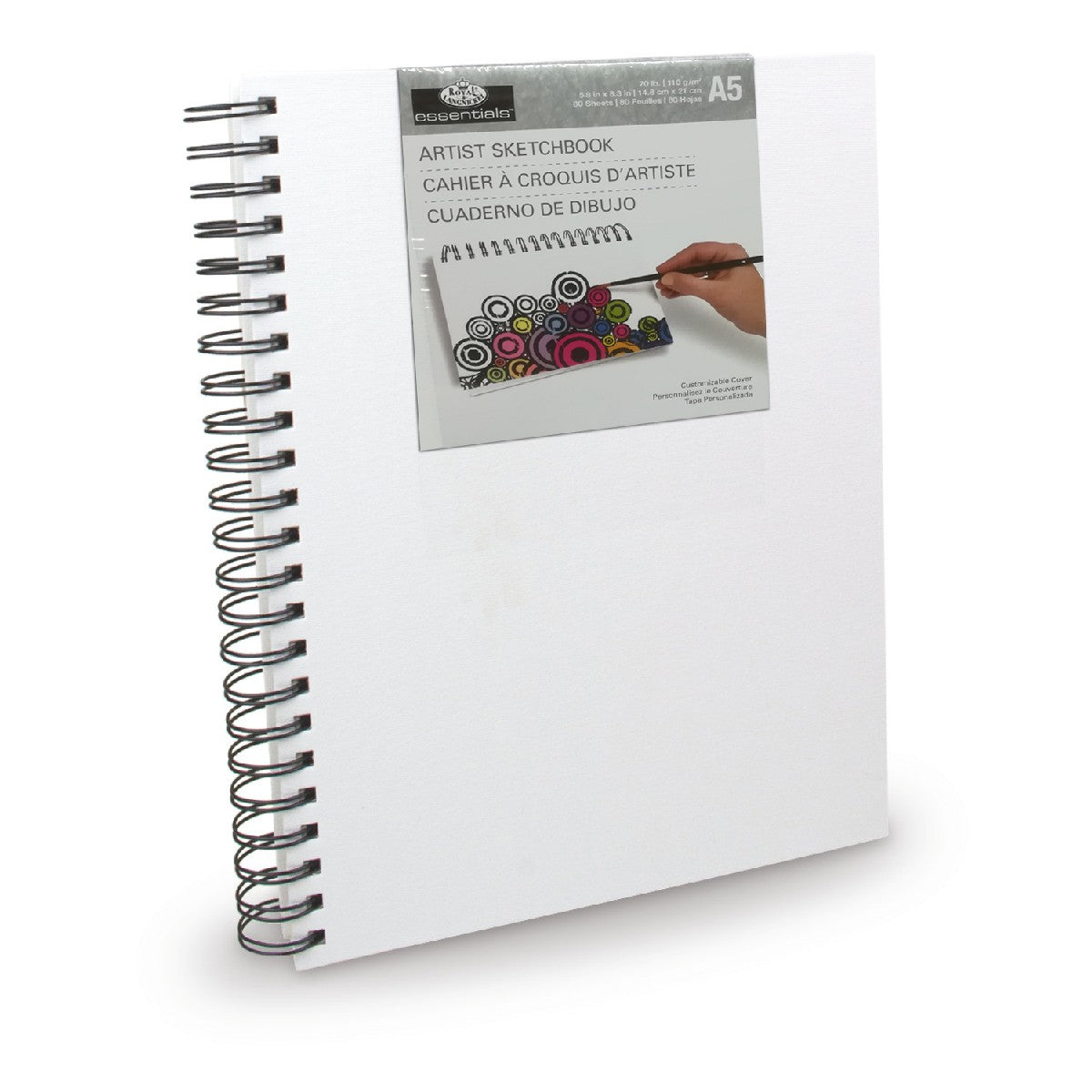 Schetsboek met canvas cover - A5