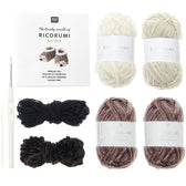 Ricorumi haakpakket - Baby Booties - egeltjes