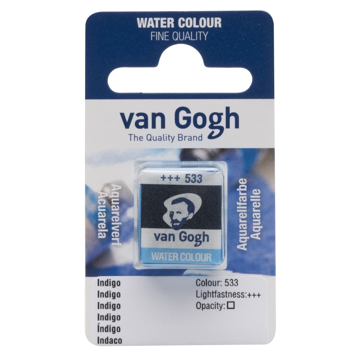 van Gogh aquarelverf - napje - indigo 533