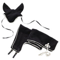 Hobby Horse - deluxe deken met kap - zwart