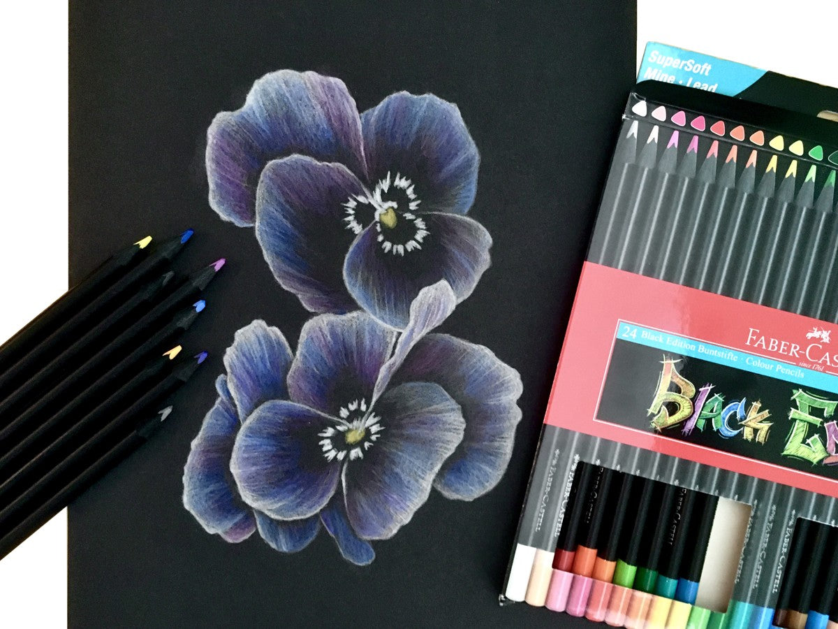Faber-Castell Black Edition kleurpotloden - 24 stuks