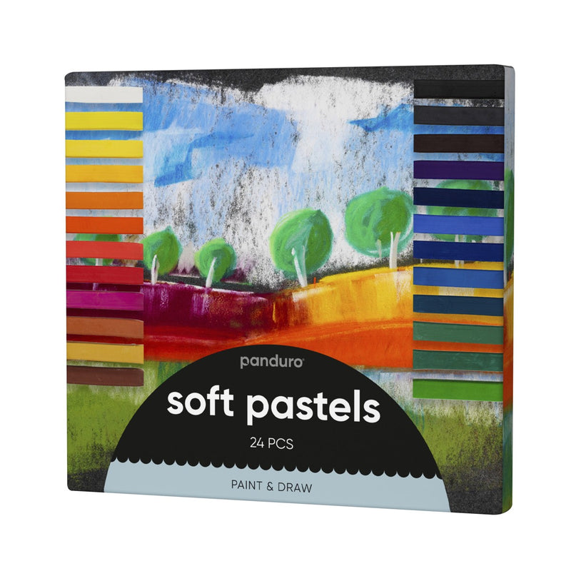Panduro set pastelkrijt - 24 stuks