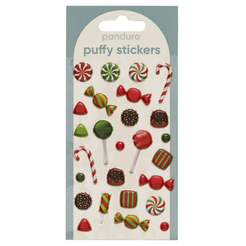 Puffy stickers - 26 stuks - treats