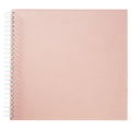 Foto album spiraal - 31x33 cm - roze