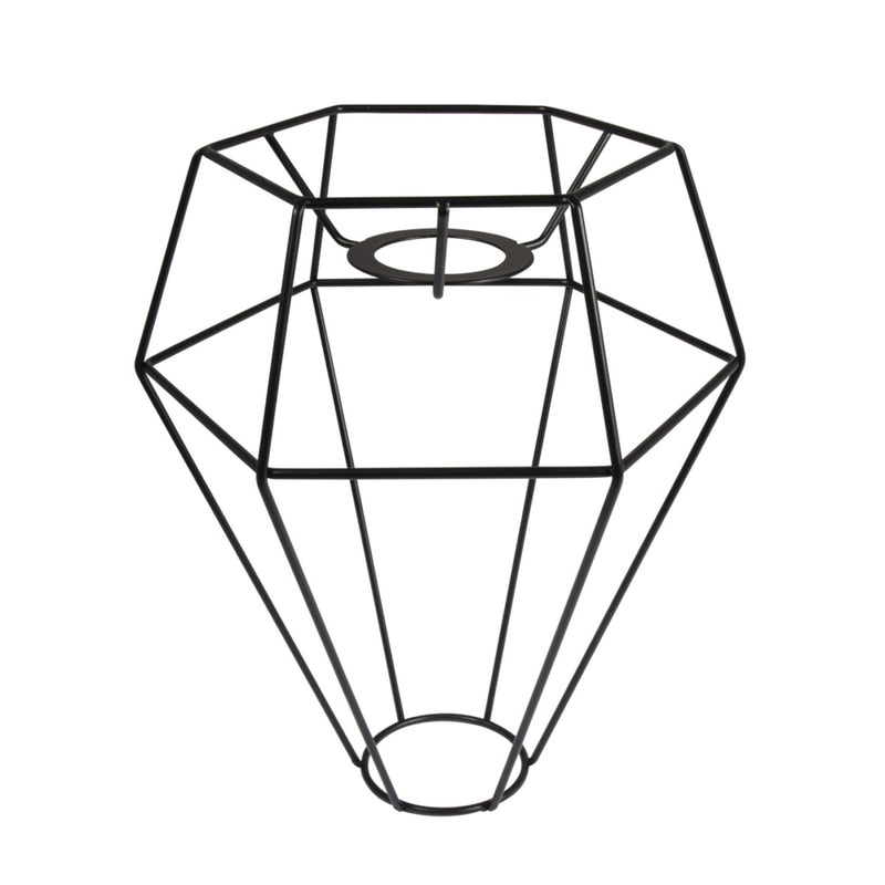 Metalen lampenkap frame - diamant - 20 cm