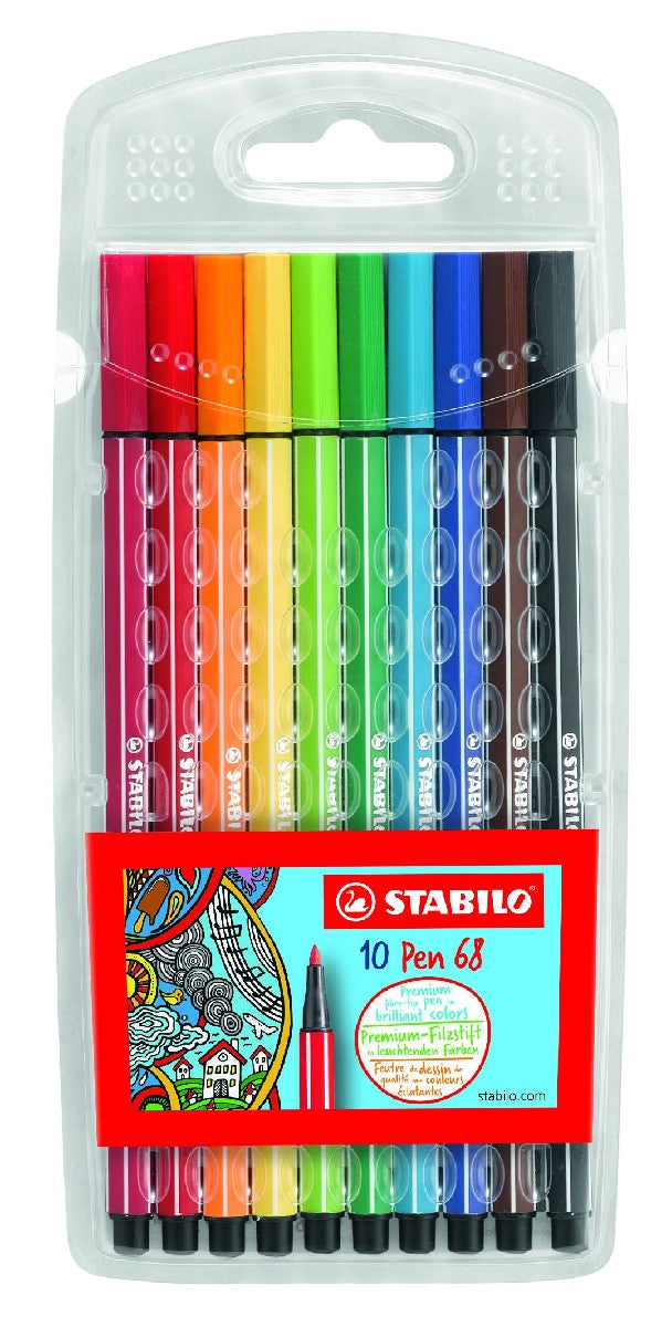 STABILO Pen 68 - 10 stuks - basis