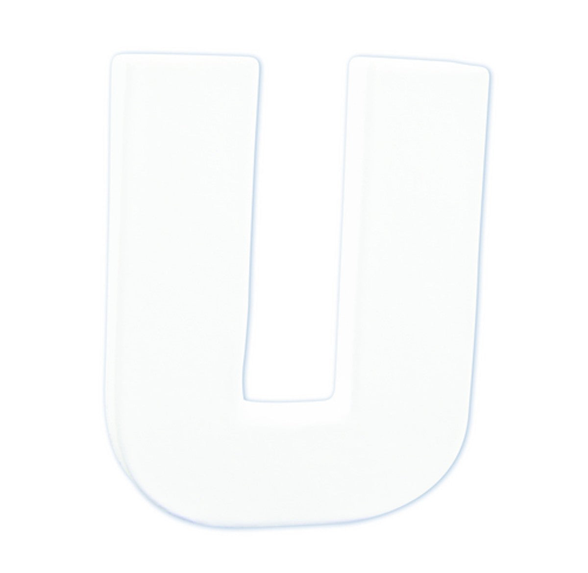 Décopatch - staande letter - 12 cm - U