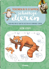 Boek - Tekenen in 10 Stappen - Schattige Dieren