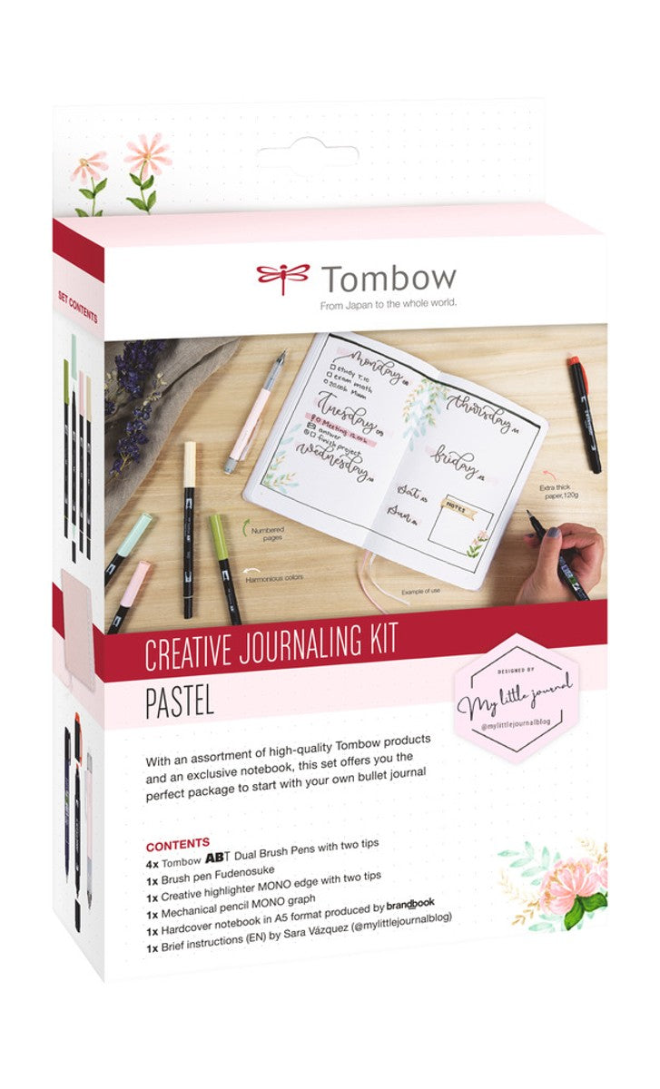 creative journaling kit - pastel