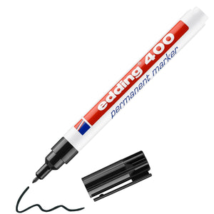 edding 400 permanent marker - 1 mm - zwart