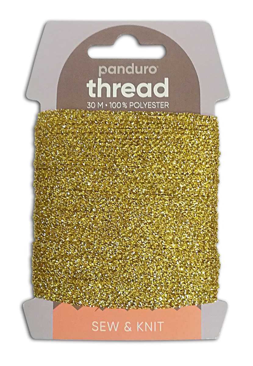 Decoratief draad - 1 mm - 30 meter - goudkleurig