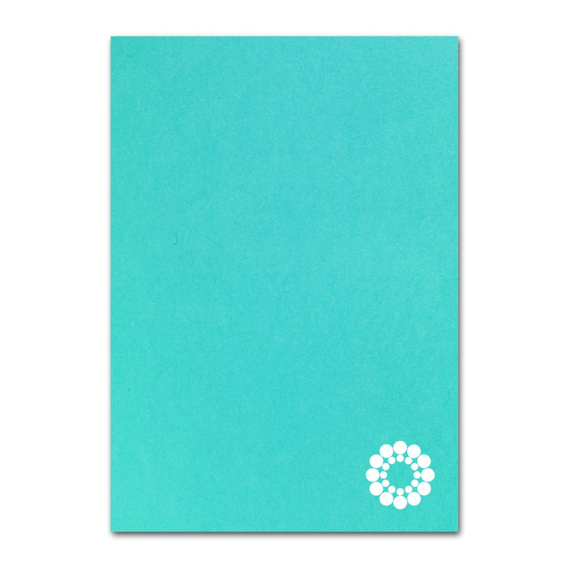 Karton 10 stuks- Turquoise A4