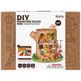 Robotime miniatuur DIY kit - Fairytale Tree House
