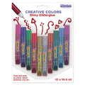 glitter lijm ± 10,5 ml - 10 stuks