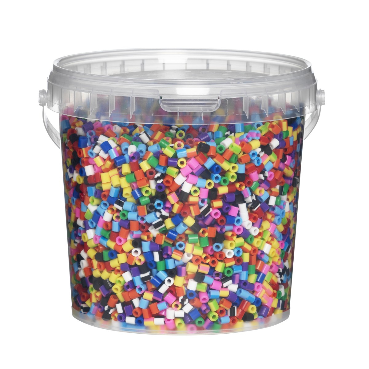 Panduro strijkkralen - 10.000 stuks - 114 mix stripes basic