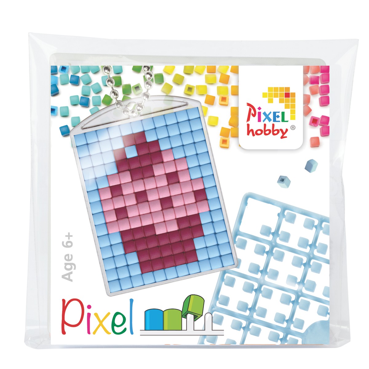 Pixelhobby medaillon startset - cupcake