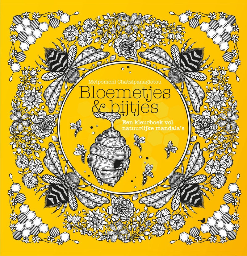 Kleurboek - Bloemetjes & bijtjes