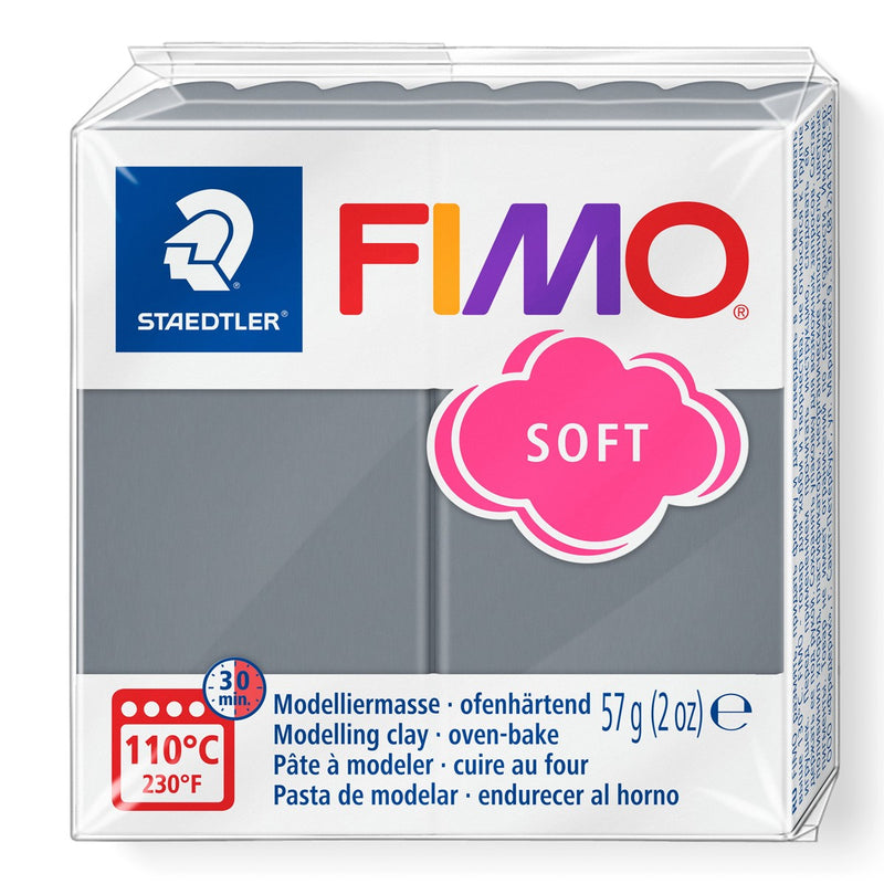 FIMO Soft - 57 gram - stormy grey