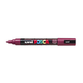 POSCA acrylmarker - medium PC-5M - 1,8-2,5 mm - wijnrood