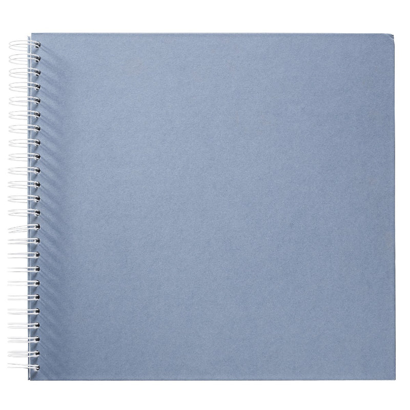 Foto album spiraal - 31x33 cm - blauw
