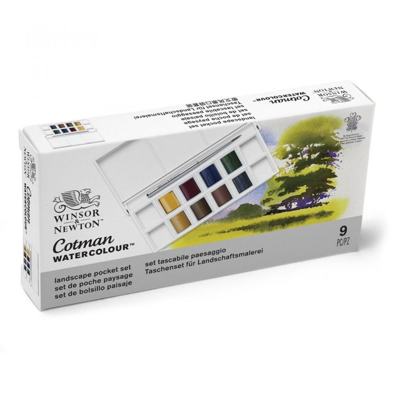 W&N Cotman Watercolour - pocketbox - landscape