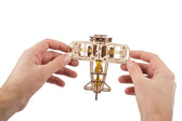 Ugears houten 3D puzzel - Mini Biplane