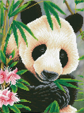 Diamond Dotz - 30x40 cm - panda