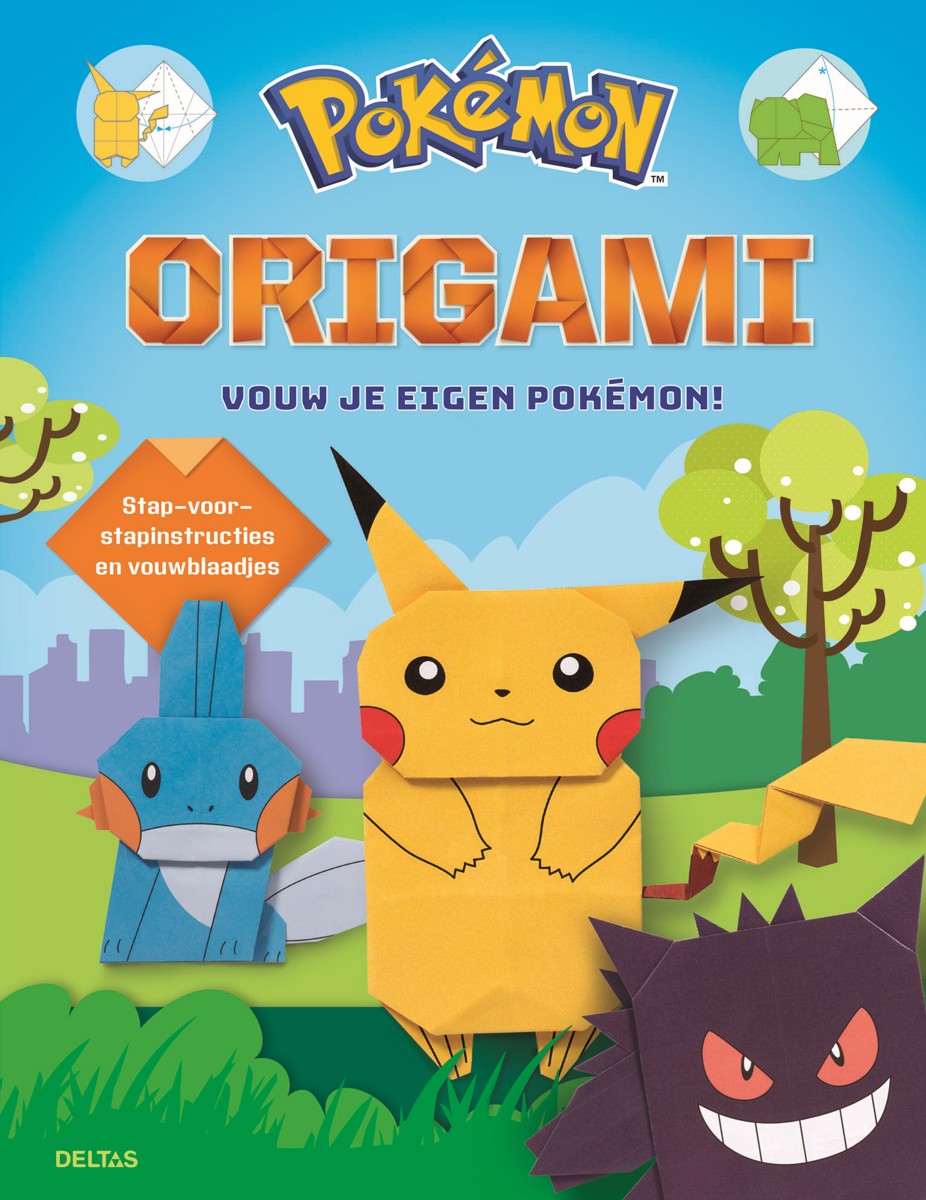 Boek - Pokémon origami