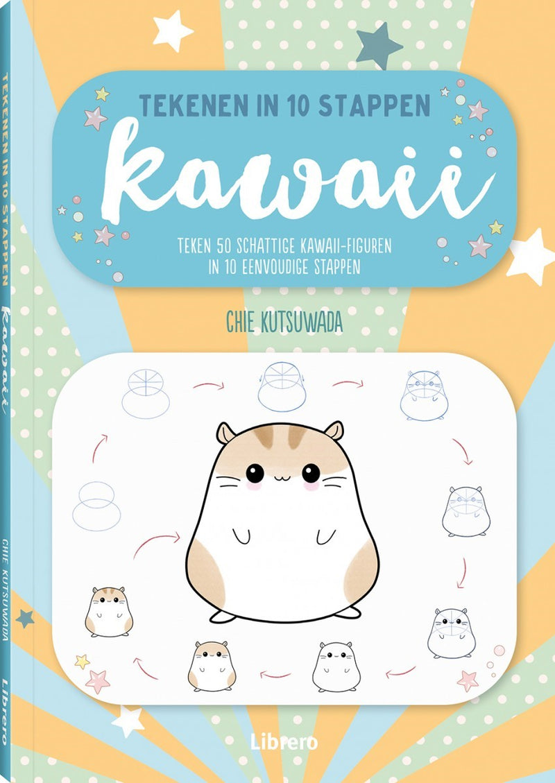 Boek - Tekenen in 10 Stappen - Kawaii