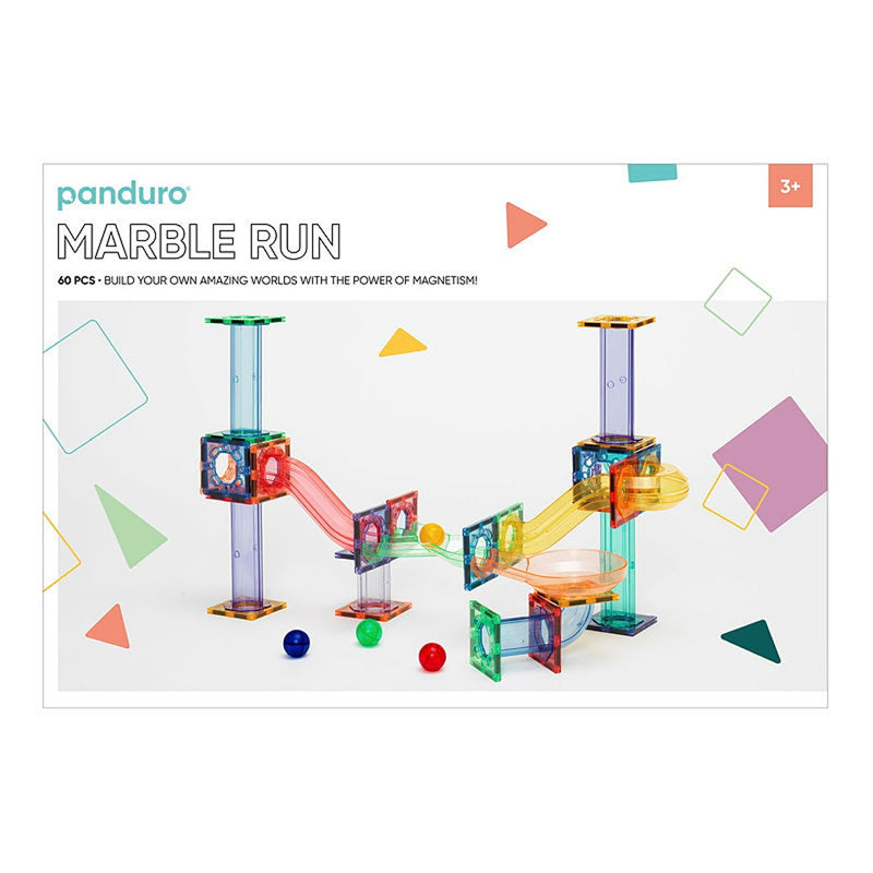 Panduro Magnetic Tiles - knikkerbaan - 60-delig